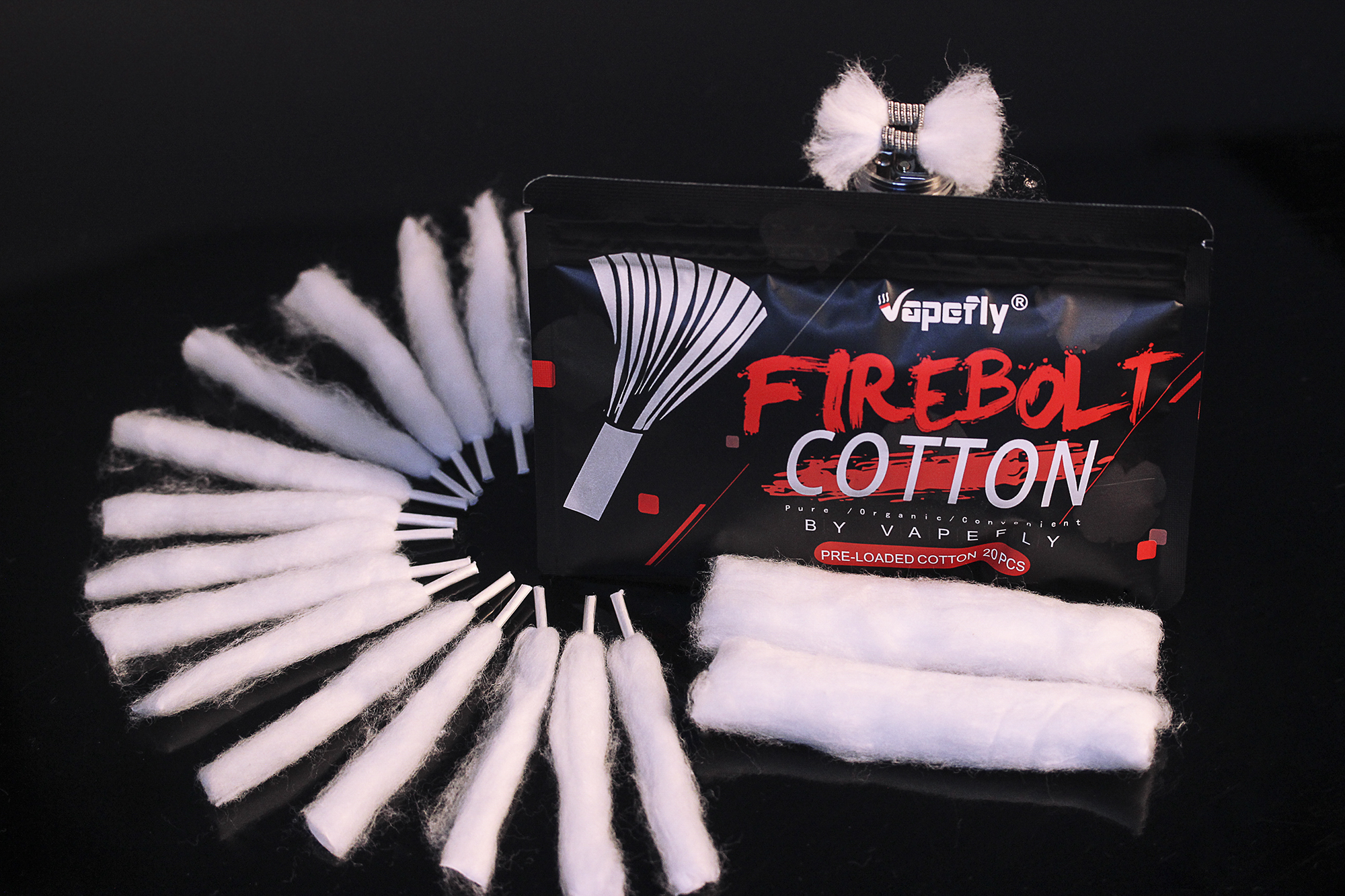 Firebolt Cotton Fire bolt Cotton Best Cotton For Wicking RDA RTA RDTA